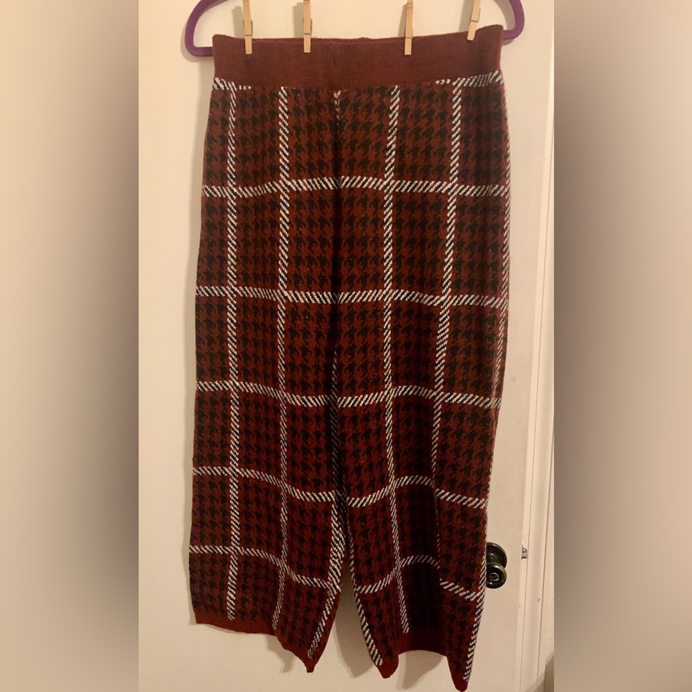 NY & Co Herringbone Sweater Pants NWT